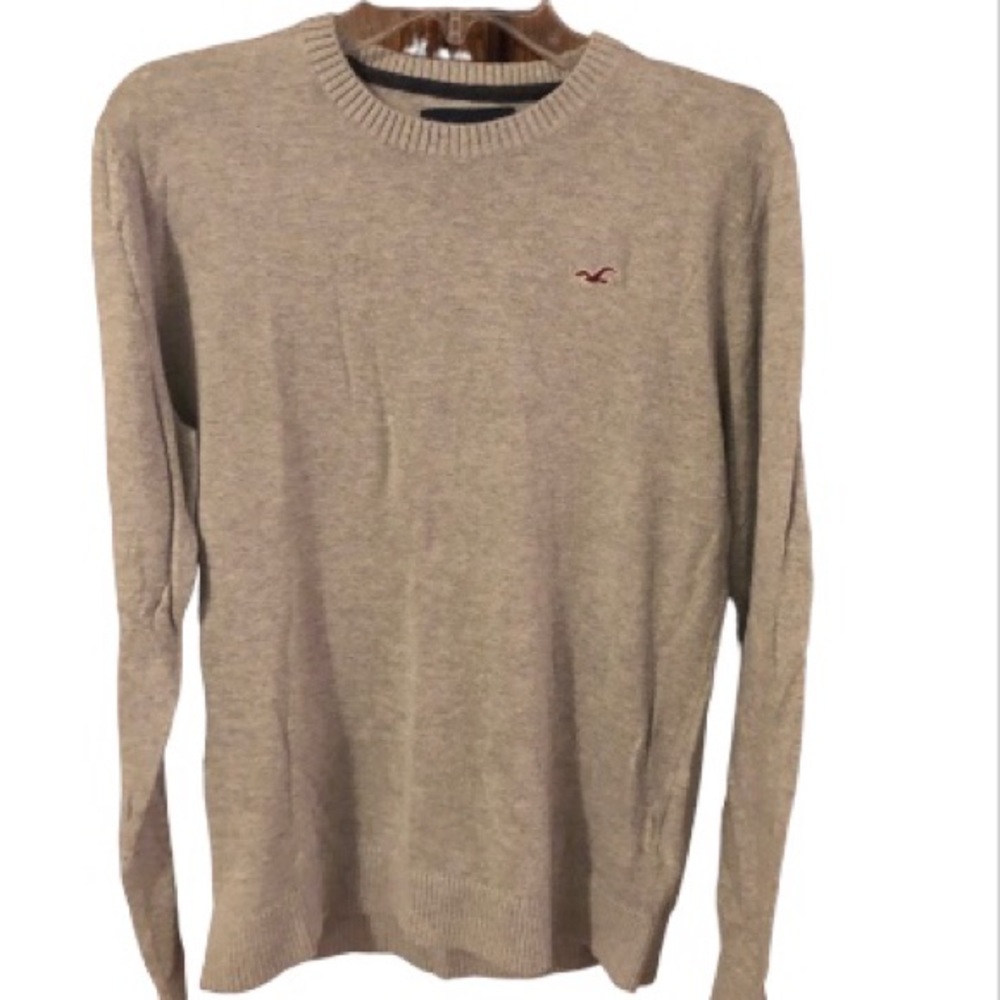 Hollister Crewneck Sweater, heather grey, Size M
